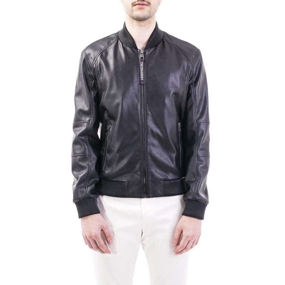 giacca pelle trussardi Big sale - OFF 79%