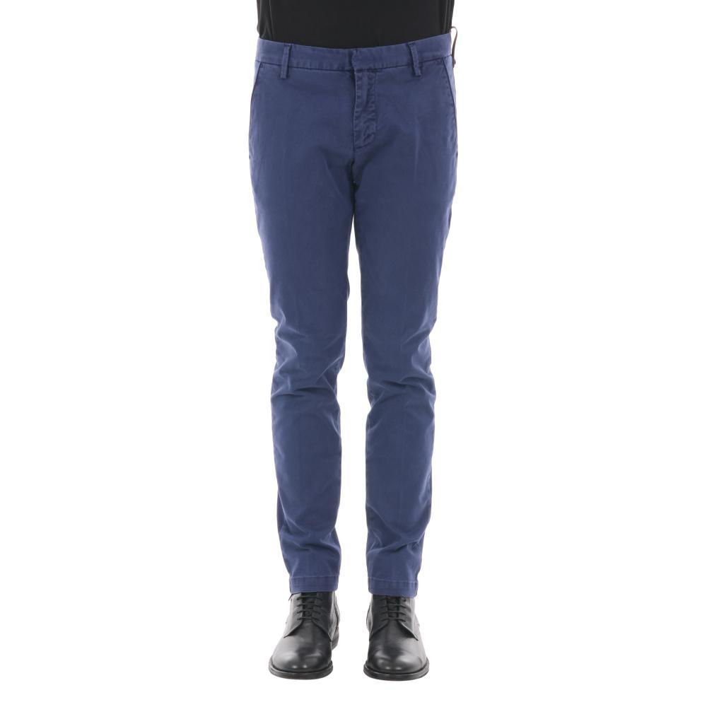 Pantaloni ATPCO Dan in cotone Uomo AT.P.CO cod.A131DAN78 Colore BLUETTE